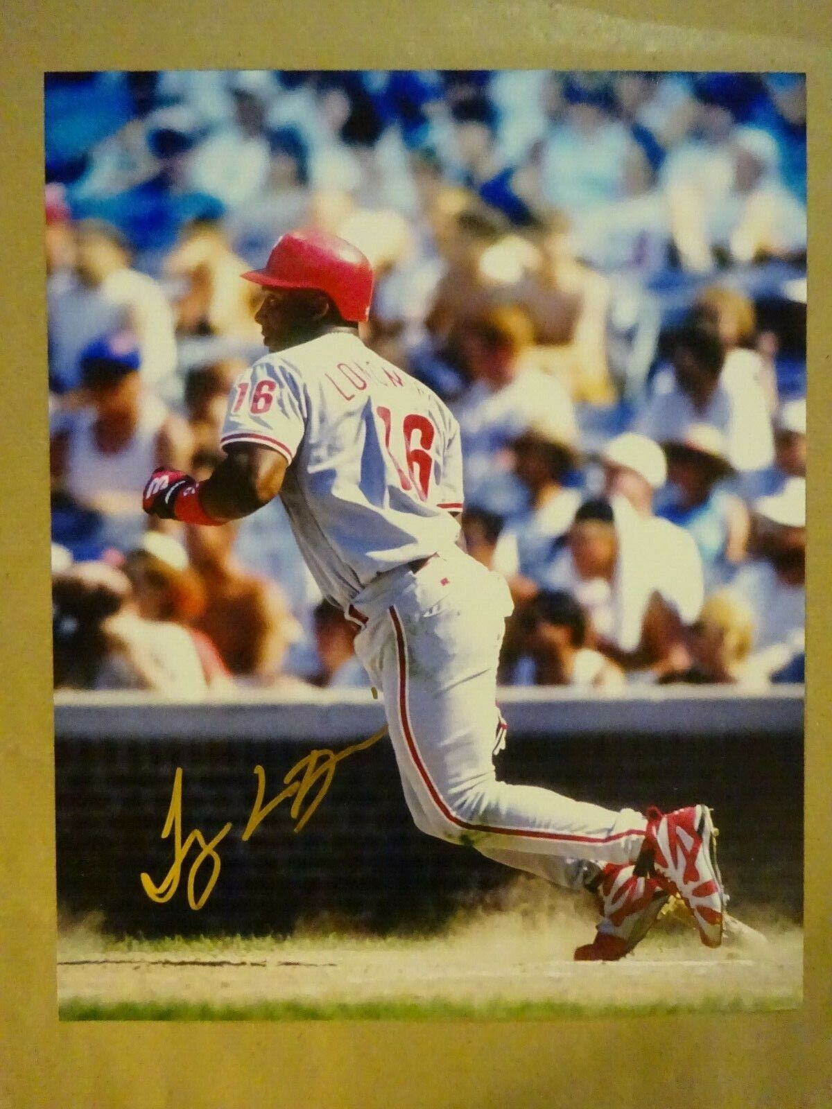 Autographed TONY LONGMIRE Signed 8x10 Photo Poster paintinggraph Philadelphia Phillies