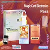 Magic card electronic passMonicard electronic bar chirp NFC Bluetooth animation video trendy pendant