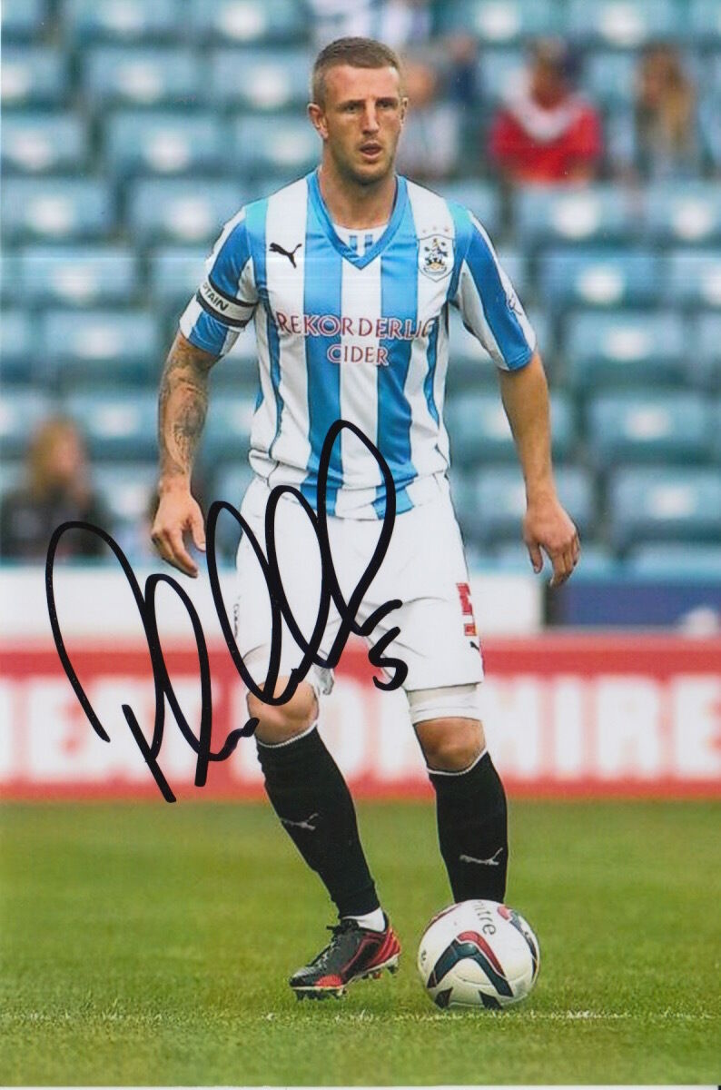 HUDDERSFIELD HAND SIGNED PETER CLARKE 6X4 Photo Poster painting 1.