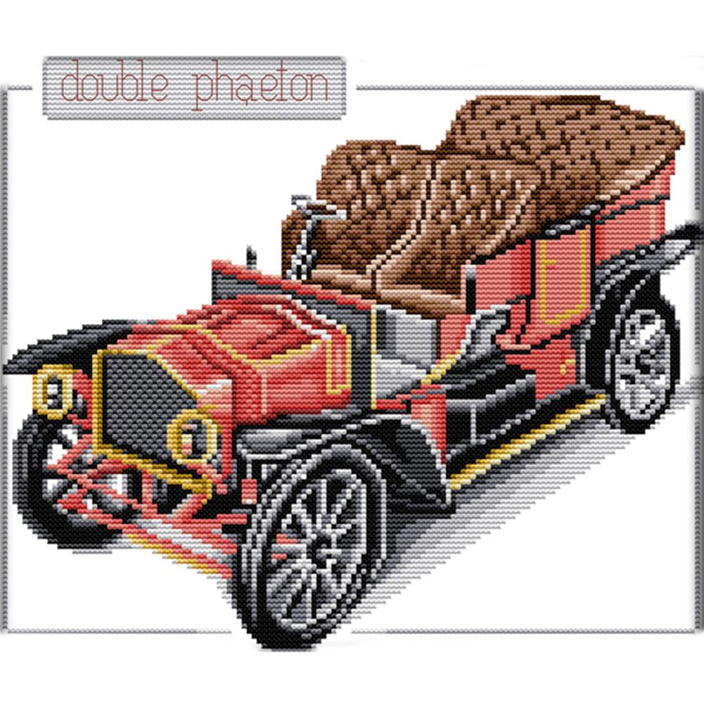

Vehicles - Cross Stitch - 33*29cm, 501 Original