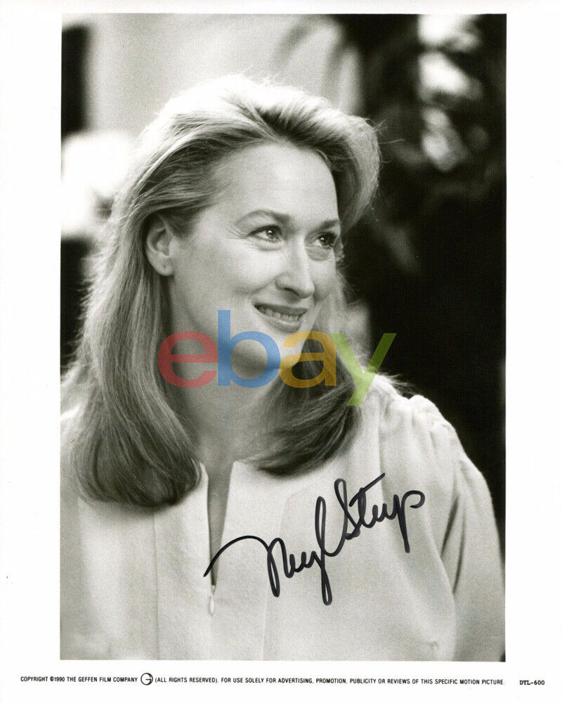 Meryl Streep Signed 8x10 Autographed Photo Poster painting reprint