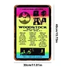 Woodstock - Vintage Metal Signs - 20*30cm/30*40cm - Music
