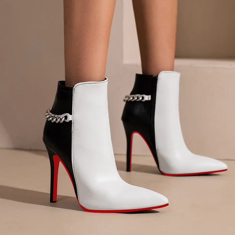 womens red bottom boots