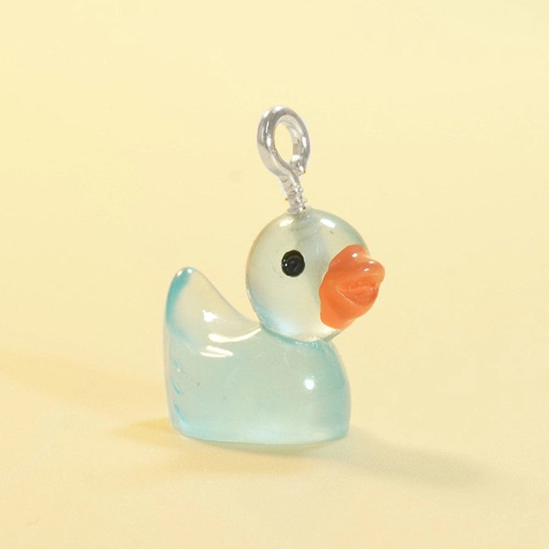 Luminous Diy Jewelry Resin Accessories Handmade Material Keychain Pendant Bracelet Sheep Eye Nail Little Duck
