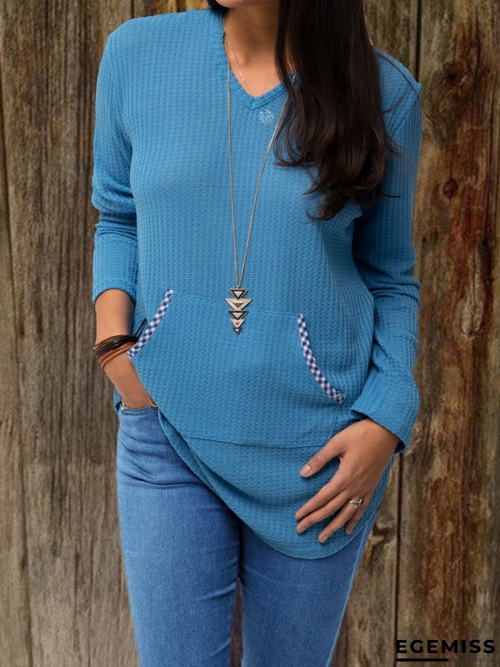 Grey Casual Solid plus size Outerwear | EGEMISS