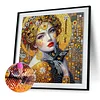 Cat Beauty-Special Shaped Diamond Painting
