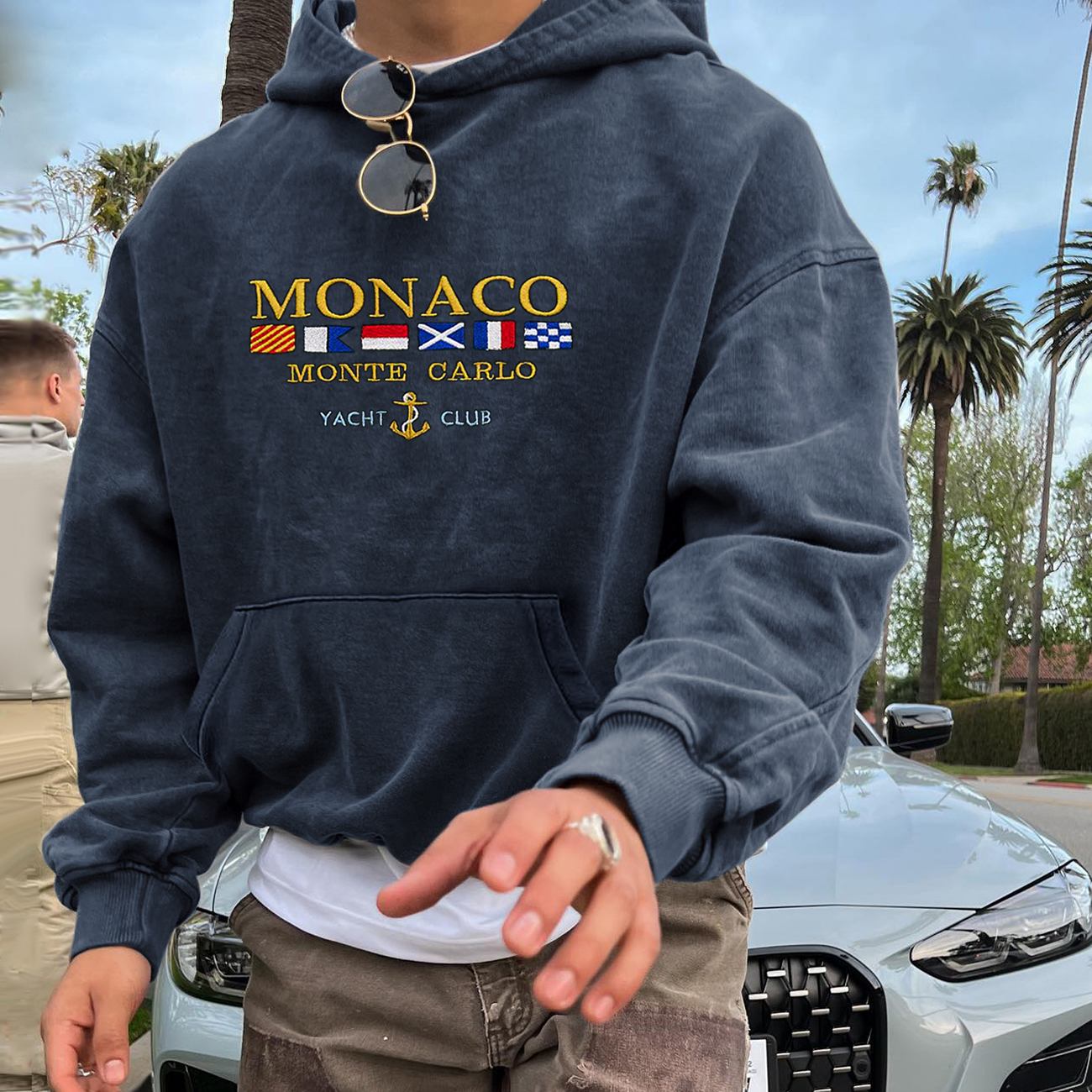 yacht club hoodie
