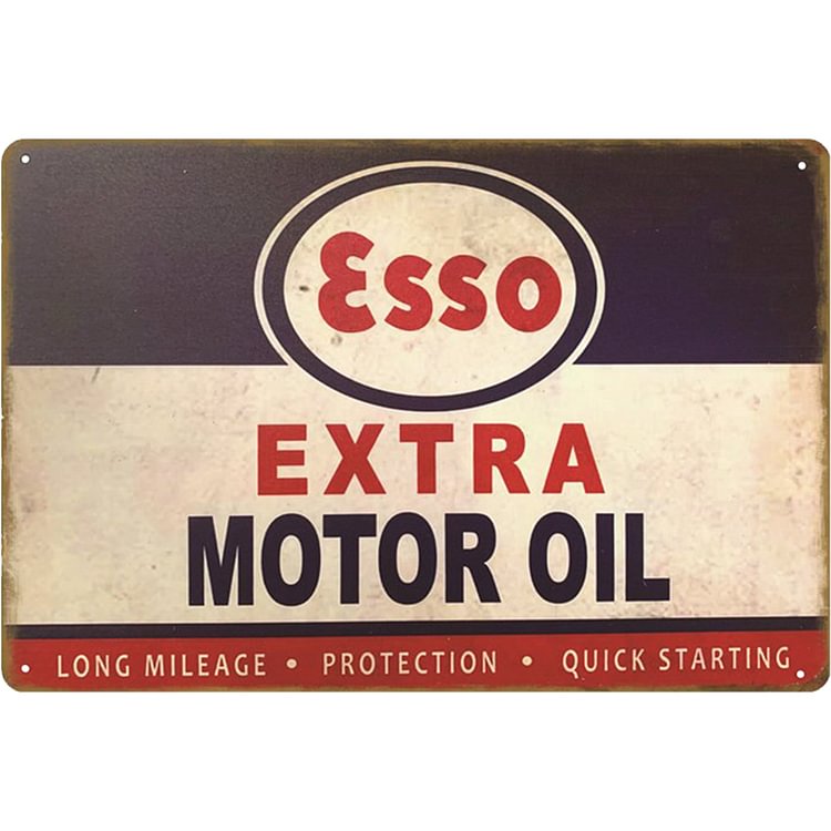 Motor Oil - Vintage Tin Signs/Wooden Signs - 20*30cm/30*40cm
