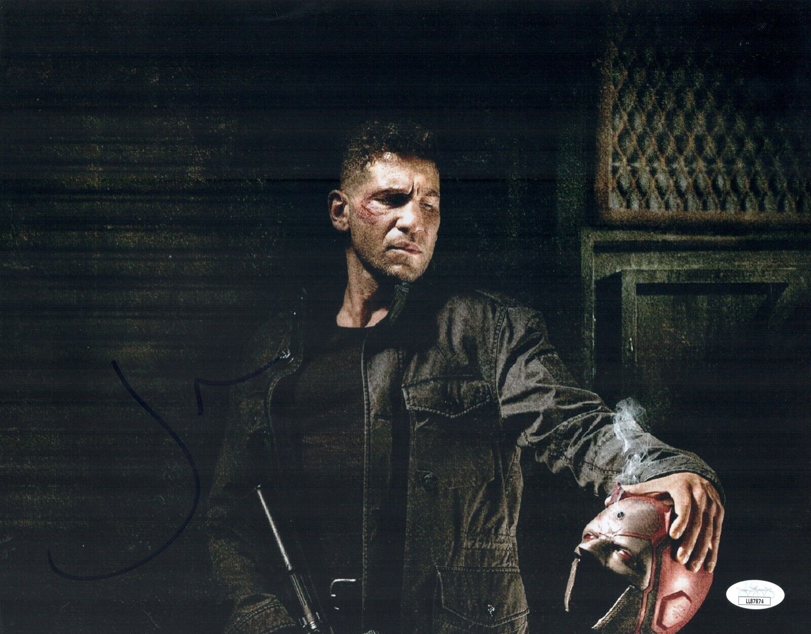 JON BERNTHAL Signed THE PUNISHER 11x14 Photo Poster painting Autograph JSA COA Cert