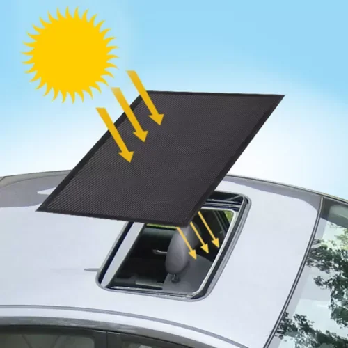 Dronehint Magnetic Car Accessories Moonroof Mesh Sun Shade Cover Protective Parts 95x55cm (For: Acura) Parts