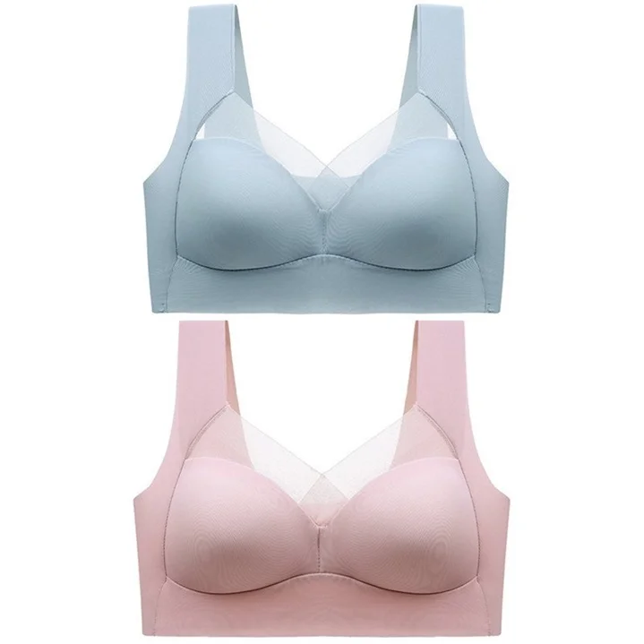 🔥Fashion Deep Cup Bra🔥Summer sexy Push Up Wireless Bras (Size runs the same as regular bras)