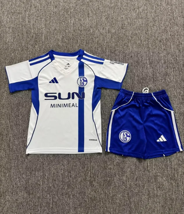 25/26 Schalke 04 Away Children's Jersey