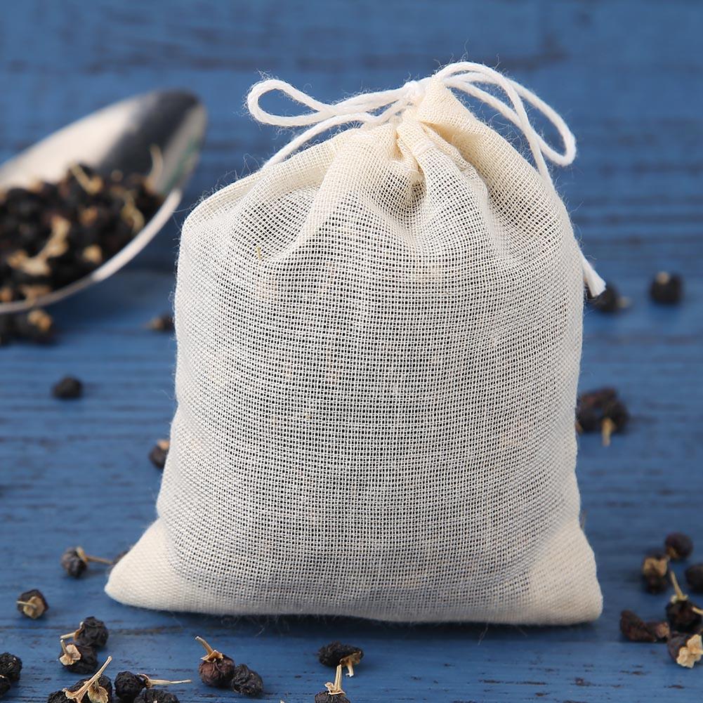 

20pcs/Lot Empty Tea Bag with String Filter for Herb Loose Tea (10 X 15cm), 501 Original