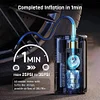 Car Air Pump 150PSI Car Tire Inflatable Pump LCD Display Digital Inflatable Pump