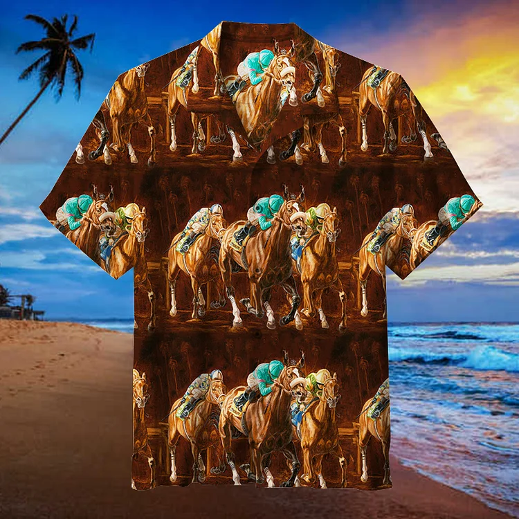 Favorite Horse racing | Unisex Hawaiian Shirt