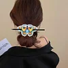 5Pcs PU Butterfly Diamond Embroidery Painting Hairpins