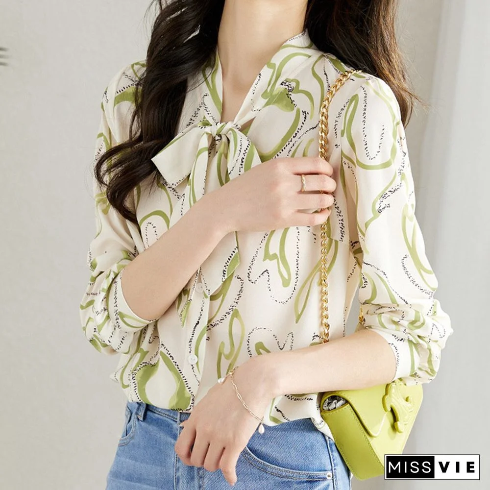 Fashion Floral Print Long Sleeve Casual Shirt