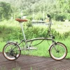 Three-fold 9-speed Ultra-light Portable Retro Bicycle