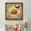 Patchwork Pumpkin-11CT Stamped Cross Stitch 45*45cm/17.72*17.72in tapestrymarket