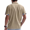  Stylish V-Neck Polo Shirt for Men - Perfect for Summer Outings and Casual Events by Inlyline