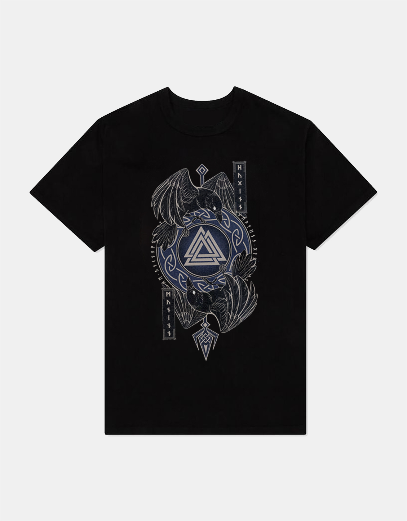 Nordic Viking Raven Rune T-shirt / TECHWEAR CLUB / Techwear