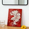 (30x40cm)DIY Pearl Painting Framed Koi Handmade Pearl Material Art Kit Living Room Decor