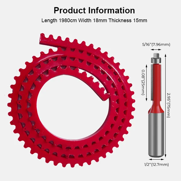SAKER® Woodworking Profiling Strip