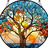 >SALE<Acrylic Willow Tree Single-Sided Diamond Painting Hanging Pendant (19.5x19.5cm)