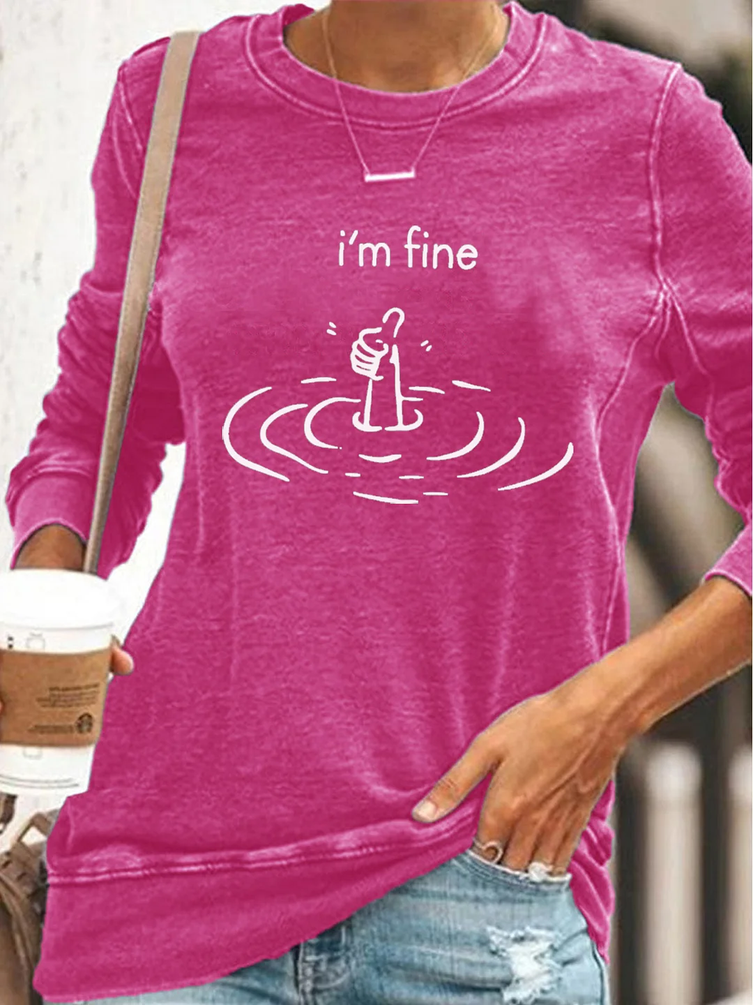 I'm Fine Sweatshirt