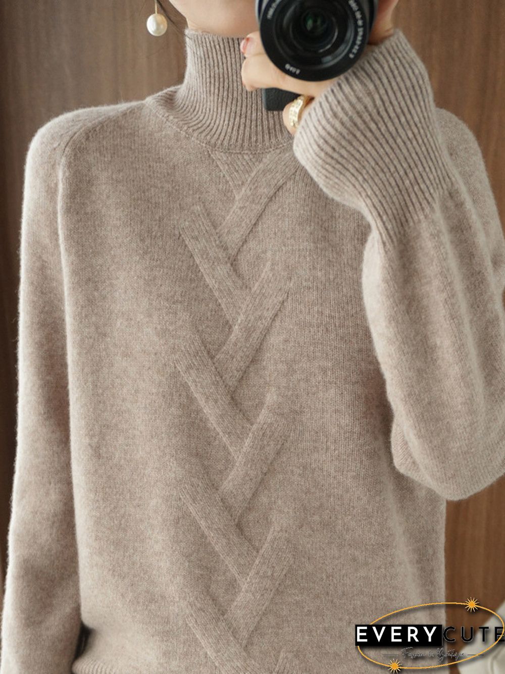 Casual Solid Color Hooded Tops Vest Loose Three-piece