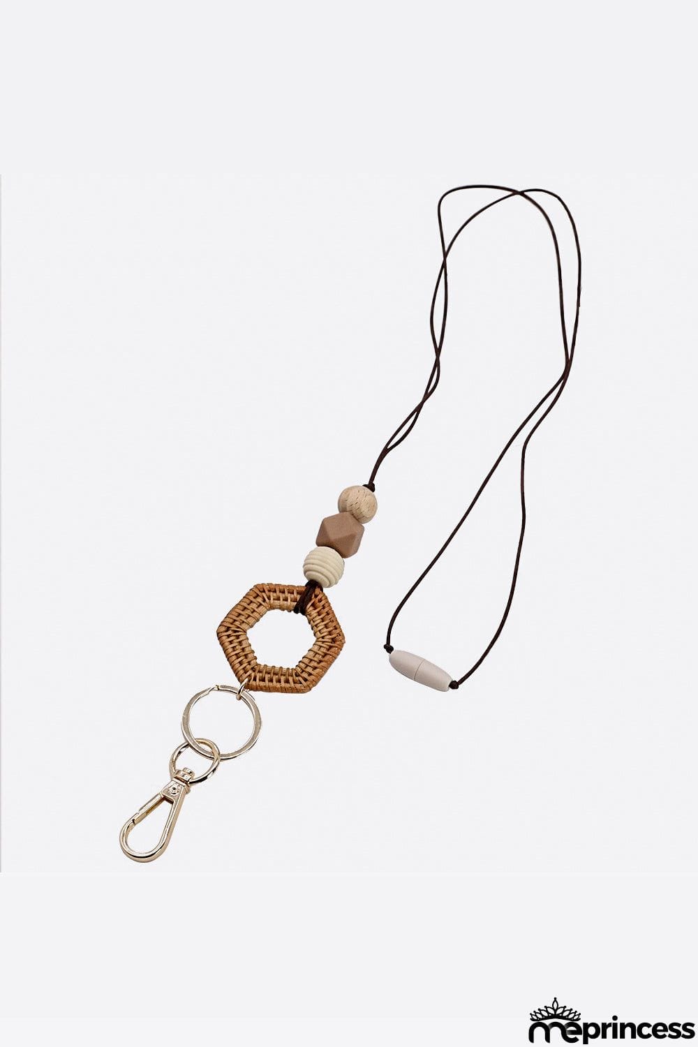 Assorted 4-Piece Silicone Bead Lanyard