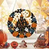 Haunted House Wreath 2D Flat DIY Diamond Painting Pendant Wall Decor 24cm