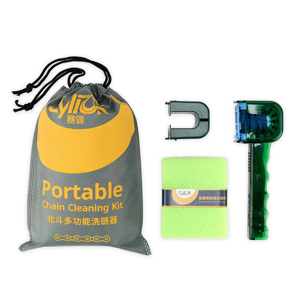 

Cycling Bicycle Chain Cleaner MTB Bike Machine Washer Brush Kit with Sponge, 501 Original