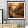 Diamond Painting-DIY Full Round Drill Autumn Maples