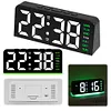 LED Digital Alarm Clock Bedside Alarm Clock Large Number Display for Home Office