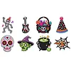 DIY Diamond Painting Halloween Banner Kit, 26 PCS "Happy Halloween" Glitter Letter Flags with Characters, Handmade Sparkling Bunting Garland for Home Party Wall Decoration