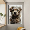 West Highland Terrier-11CT Stamped Cross Stitch 40*60cm(Big Size)