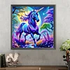 (40*40cm)Unicorn - Round AB Drill Diamond Painting