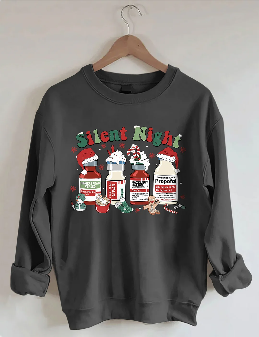 Silent Night Christmas Sweatshirt