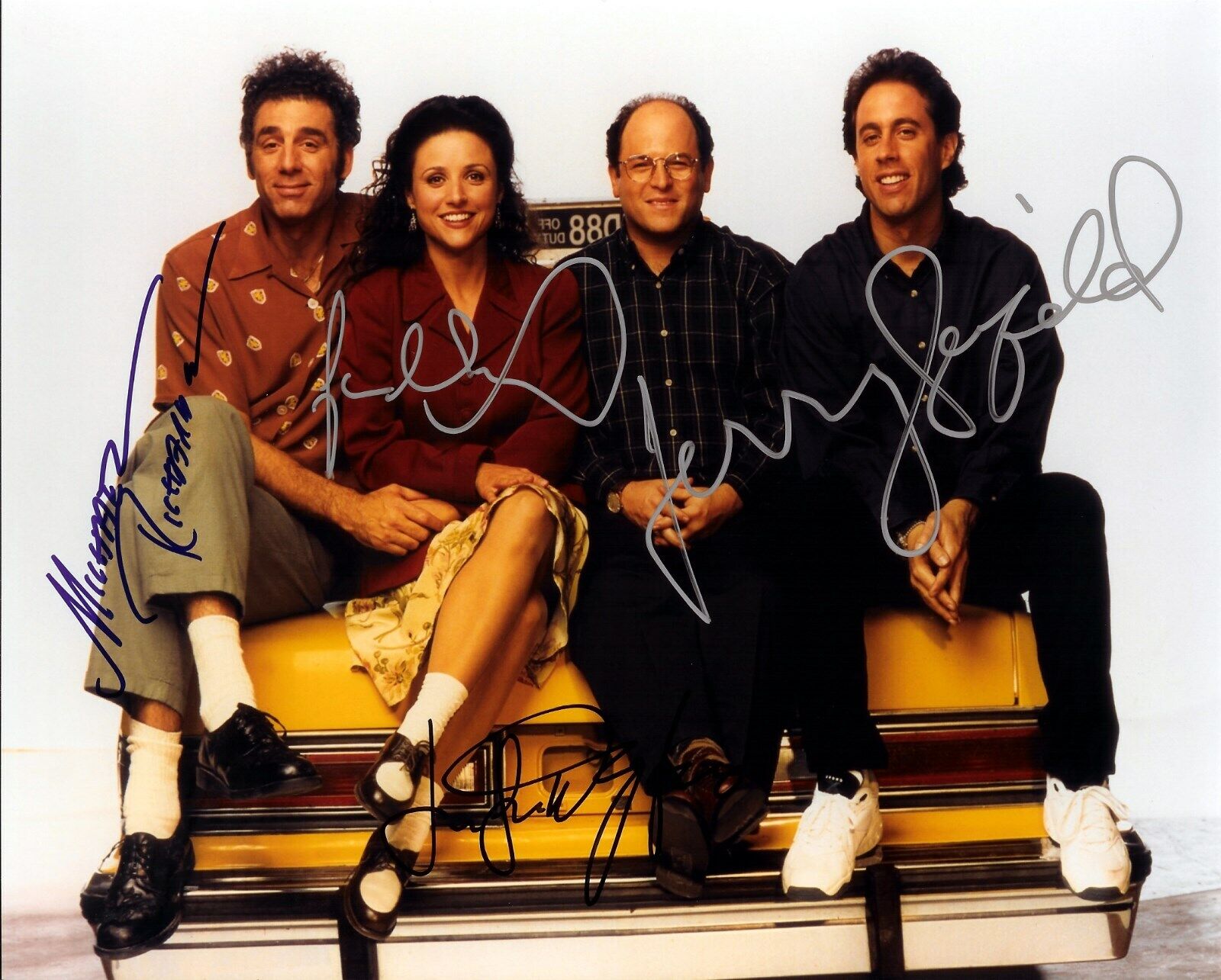 SEINFELD - CAST Autographed Signed 8x10 Reprint Photo Poster painting #2 !!