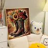 Cowboy Boots-Full Round Diamond Painting 40*40CM