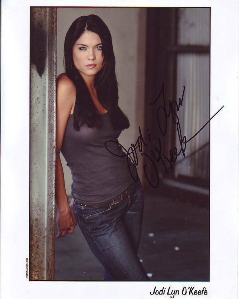 Jodi lyn okeefe signed autographed Photo Poster painting