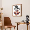 Halloween Bunny-14CT Stamped Cross Stitch 20*22cm/7.87*8.66in