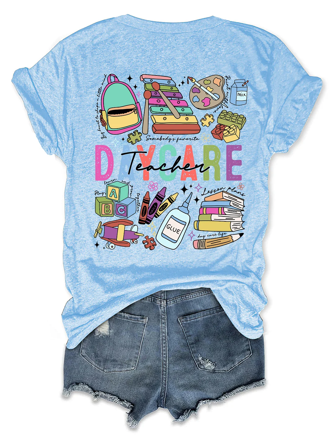 Can&rsquo;t Talk Right Now I'm Busy Doing Daycare Teacher Stuff T-shirt