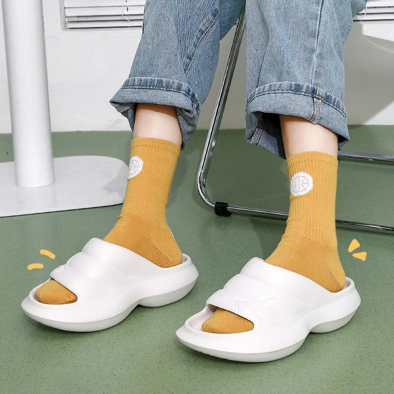 Ladies Summer Orthotic Cushion High Slippers For Heel Pain