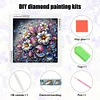 DIY Partial Special Shaped Drill Diamond Painting-Flower