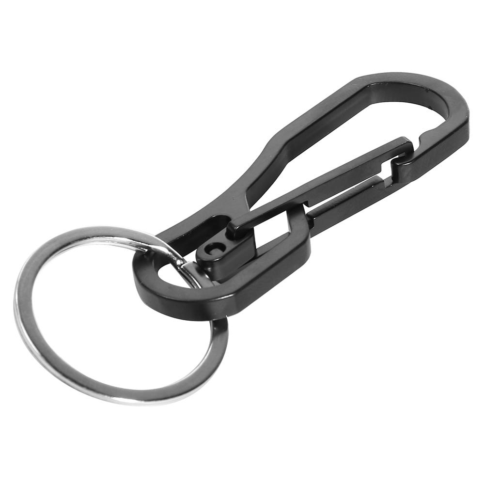 

Stainless Steel Snap Hook Clip Outdoor Mountaineering Carabiner, Silver, 501 Original