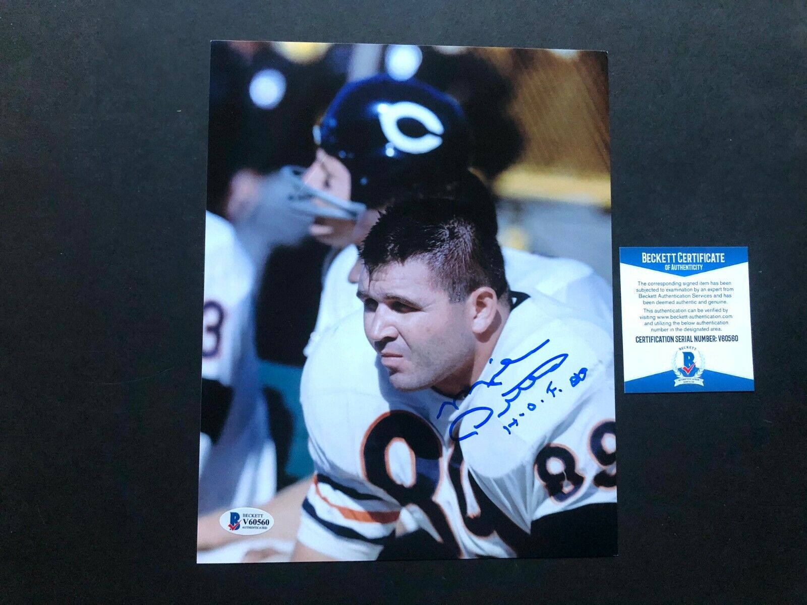 Mike Ditka Hot! signed autographed Chicago Bears HOF 8x10 Photo Poster painting Beckett BAS coa
