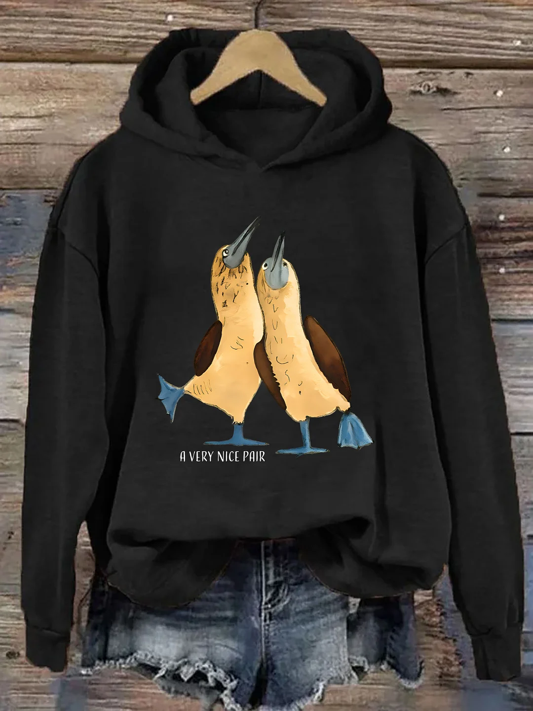 Blue Footed Booby Hoodie