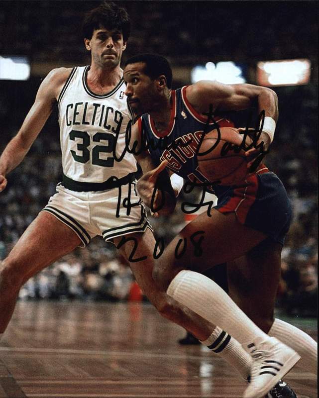 Adrian Dantley signed NBA basketball 8x10 Photo Poster painting W/Certificate Autographed 002